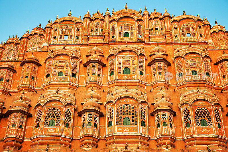 Hawa Mahal Facade，印度